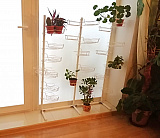 металлическая подставка для деток и черенков растений